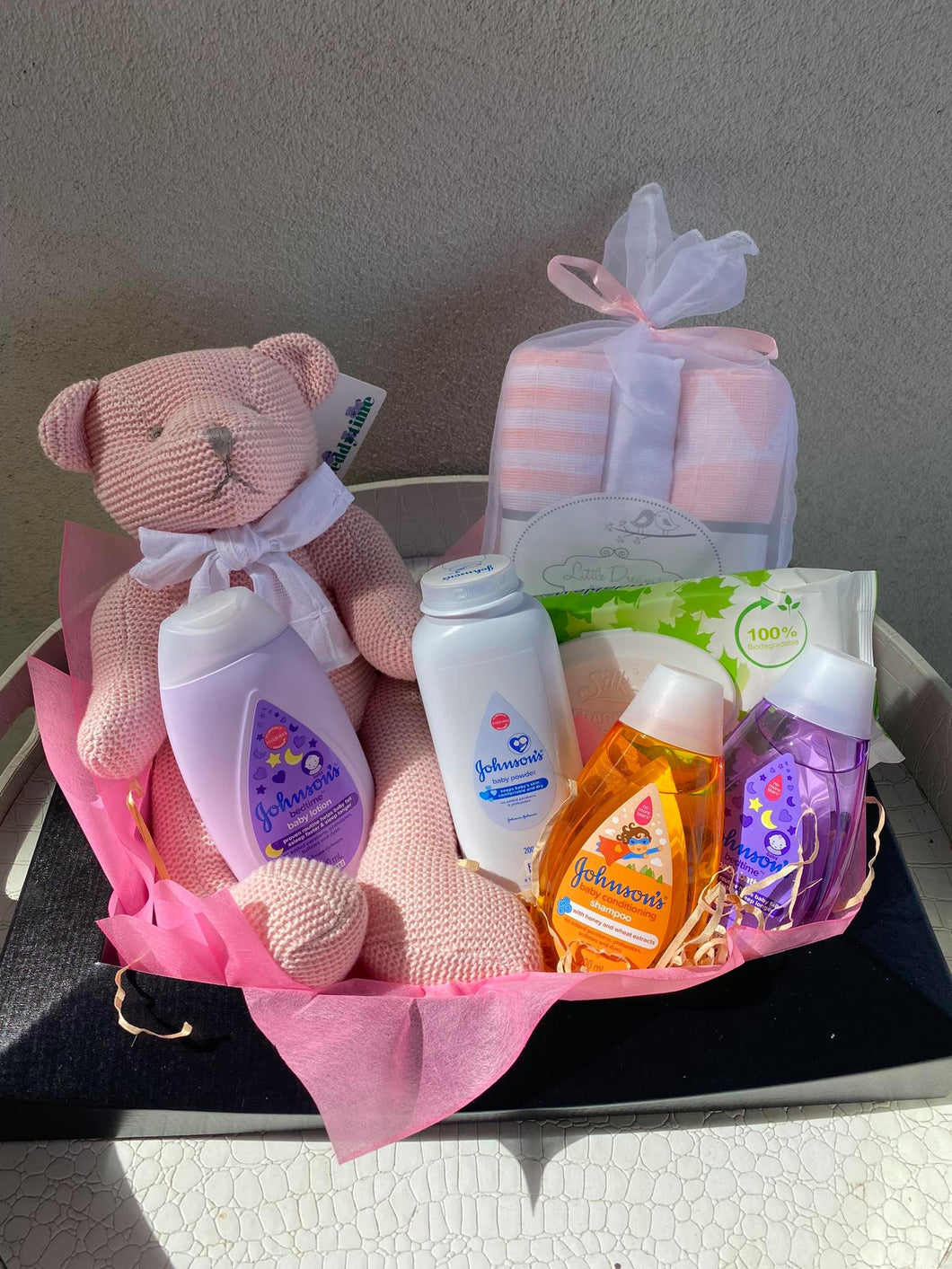 New Baby Girl Gift Basket